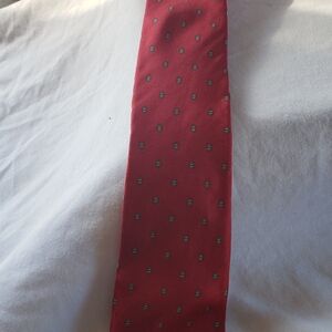 Pierre Cardin Red Patterned Tie